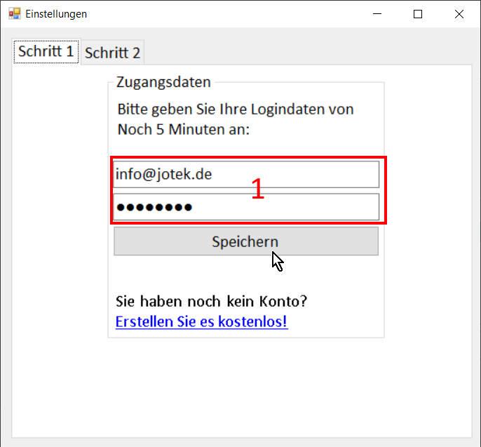 Installation von Noch 5 Minuten